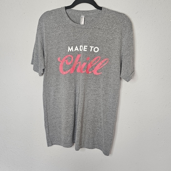 Coors Light Beer Made To Chill Gray Short Sleeve Tee Tshirt Womens‎ Size L Large - Picture 1 of 11